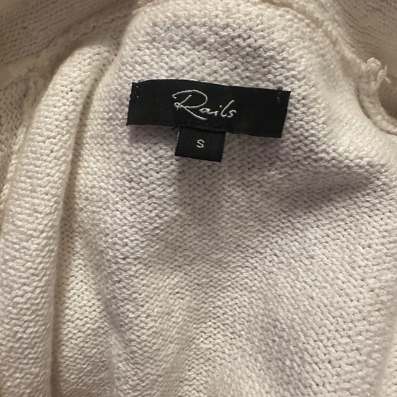 Rails Geneva Stripe Cotton Blend Cardigan women’s sweater size small - Picture 7 of 8